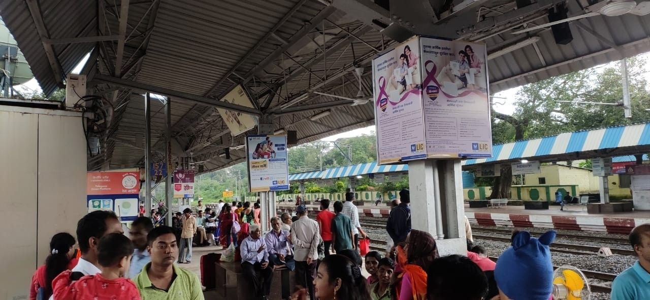 LIC campaign at Shivaji Nagar & Pimpri Station